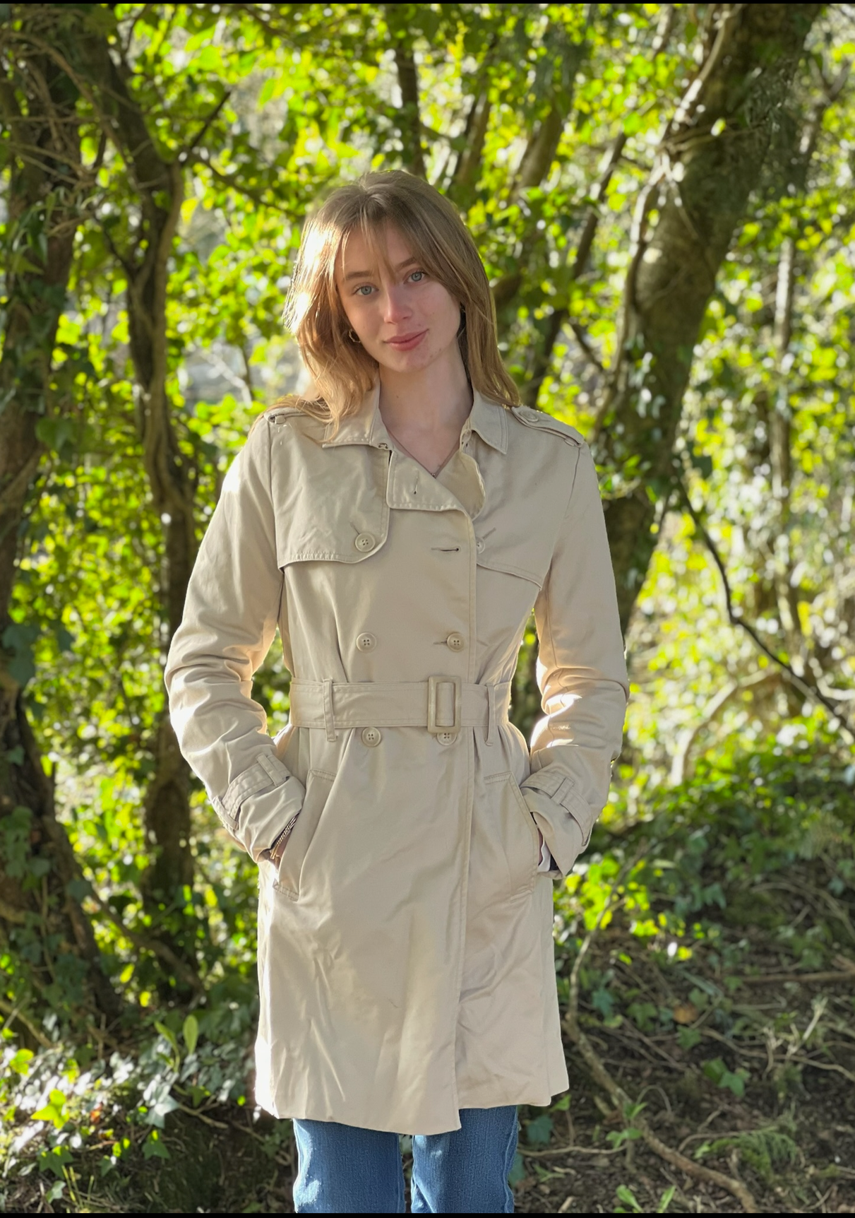 Hilfiger trench outlet coat